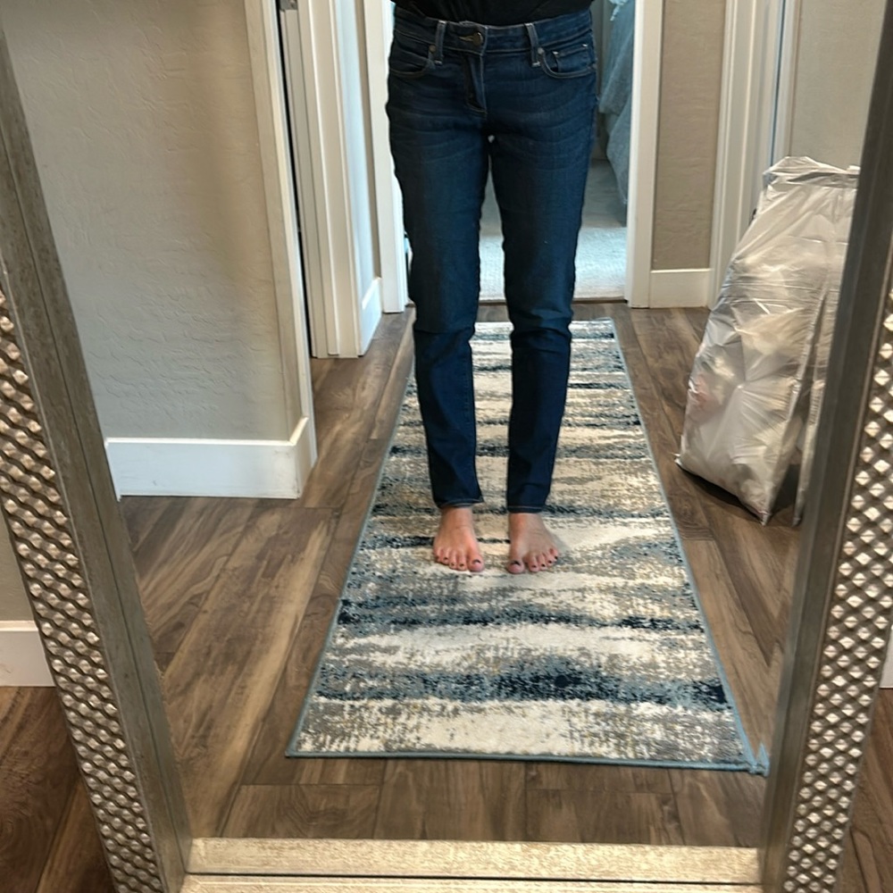 Paige straight leg jeans I’m 5.2